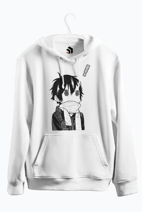 karikaturstore Anime Sad Girl Manga Girls Bask l Kap onlu Sweatshirt Fiyat Yorumlar Trendyol