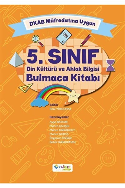 Rağbet Yayınları 5. Sınıf Din Kültürü ve Ahlak Bilgisi Bulmaca Kitabı / Rağbe...