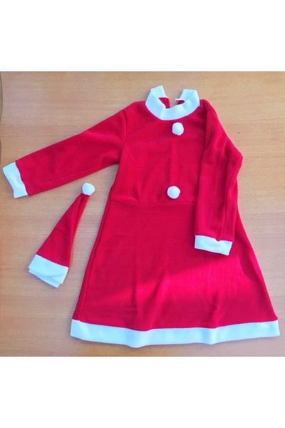 Minnoş Dükkan Rochie de Crăciun Fiesta Fată - Vârsta 5-7