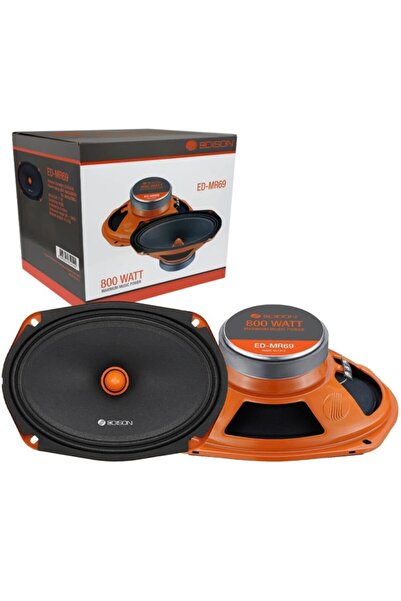 Edison Oto Mıdrange Oval 6x9 800w 80w Rms 2 Adet Edıson Ed-mr69