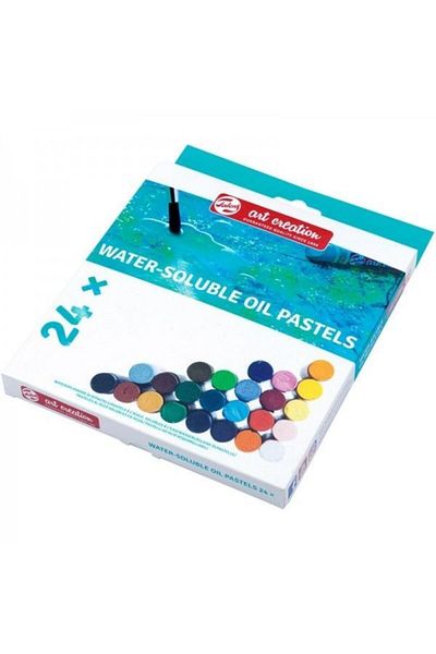 Talens Set of 24 Art Creatıon Water Soluble Waterable Oil Pastels