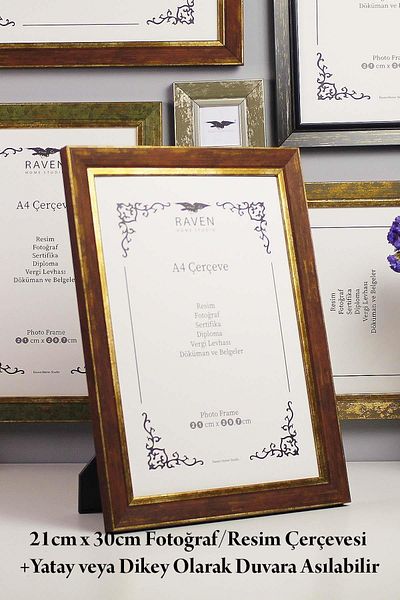 Raven - Niteroi 21cm X 30cm Picture, Document, Photo Frame