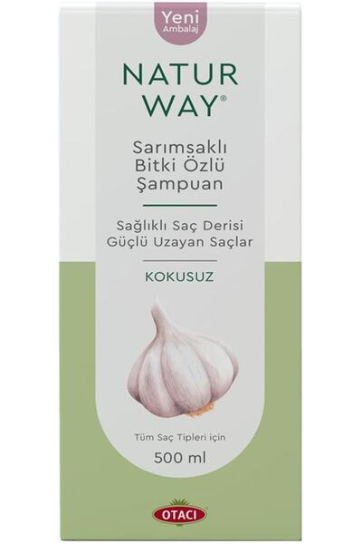 Otacı Brand: Naturway Shampoo Garlic 500 ml Category: Shampoo
