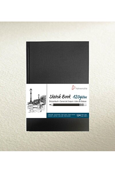 Hahnemühle Sketch Book Sert Kapak 120 gr. 64 yp. A4