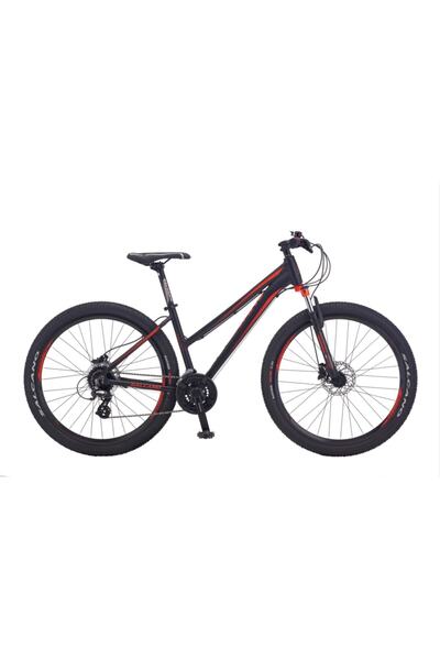 Salcano Astro 27,5 Lady Hd 16" 24 Vites Renk:mat Antrasit Kırmızı