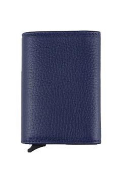 MKM MAN Plaid Automatic Card Holder Wallet