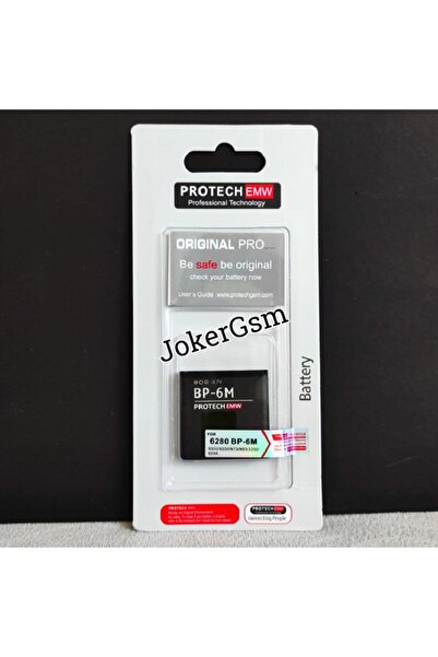 Genel Markalar Bp-6m Batarya Orj Pil 3250 6151 6233 6280 N93 N73 Orj Batarya Pil