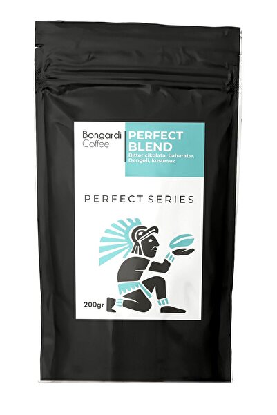 Bongardi Coffee Perfect Blend Premium Espresso Kahve 200g (ÇEKİRDEK VEYA ÖĞÜT...