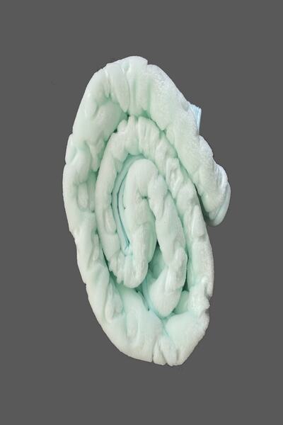 Özdilek Embos Mint Plush Baby Blanket 100x120 Cm