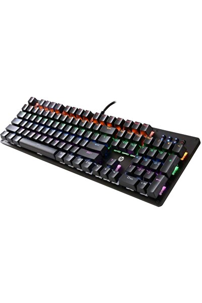 HP Gk100f Mekanik Gaming Oyuncu Klavye Mavi Switch Ingilizce Q