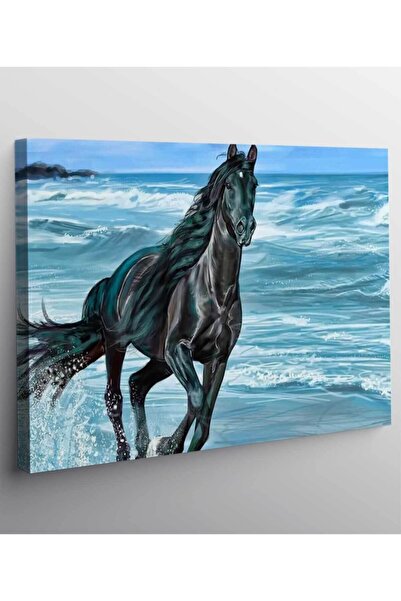 VeraStore At Resimli Kanvas Tablo