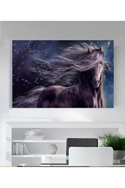 VeraStore At Resimli Kanvas Tablo