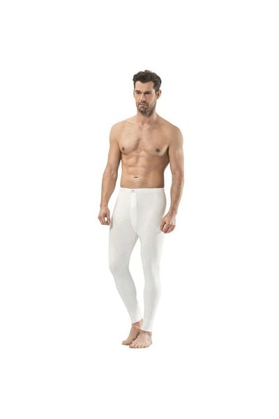 Jiber Ανδρικό Ecru Thermal Soft Λεπτό και ζεστό κολάν κάτω 175