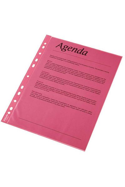 Esselte Brand: 47203 Red Bag File 10 Lu Slt-4720 Category: Files