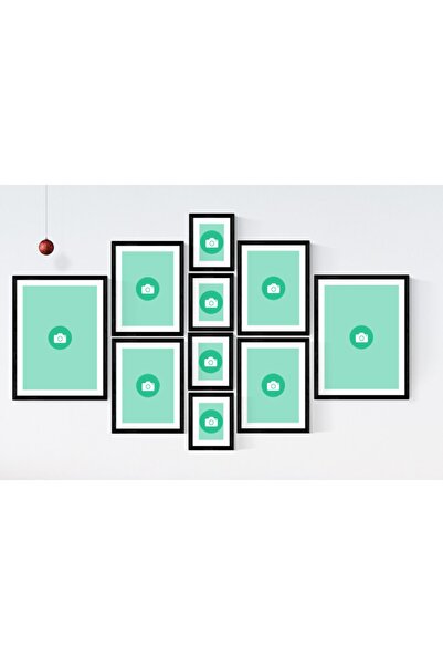 YED Frame Paspartulu Resim Çerçeve Seti - 30x42 - 21x30 - 10x15-