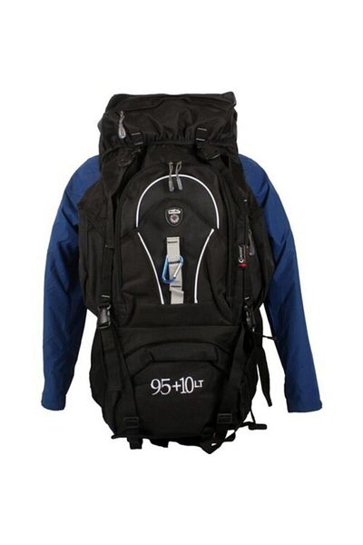 CAKARD Μαύρο 95+10 Mountaineer Backpack