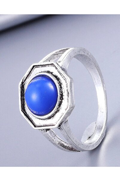 Modaadresiniz خاتم حجر أزرق للجنسين