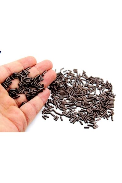 yfhobi 50 Adet - 2x6 Mm Yuvarlak Düz Boru, Pirinç Boru, Takı Malzemesi, Ara A...