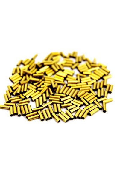 yfhobi 50 Adet - 2x6 Mm Yuvarlak Düz Boru, Takı Malzemesi, Ara Aparat, Ham Pi...