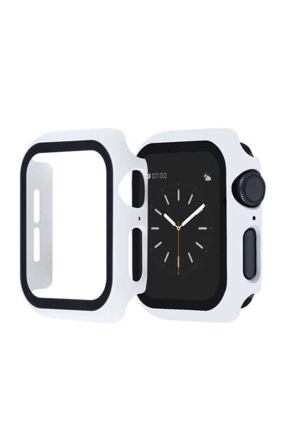 Nezih Case Apple Watch Seri 7/8/9 45mm Uyumlu Apple Kasa Ve Ekran Koruyucu 36...