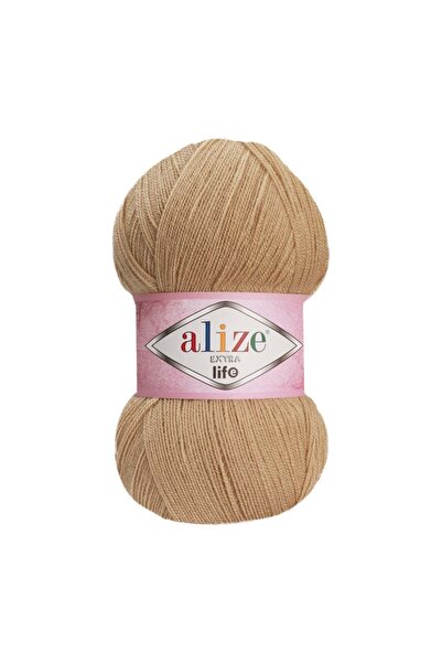 Alize Extra Life El Örgü Ipi 100 Gr 920 Bej