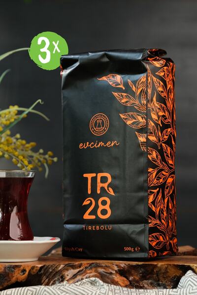TR 28 Tirebolu Evcimen Çay 500 gr X 3 Adet