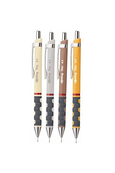 Rotring Tikky Rd 4c Line Versatil Kalem 0.5 Mm Sıcak Tonlar 4’lü Set