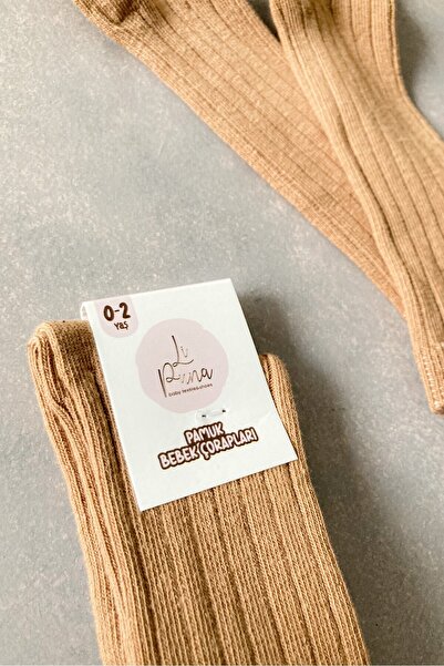 Li Puna Seamless Mink Knee-Length Baby Socks