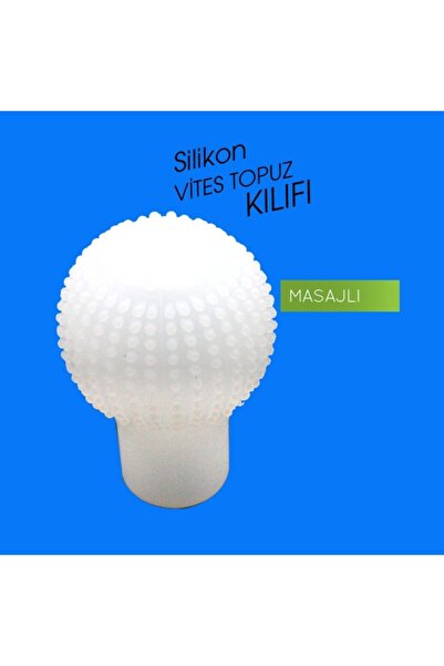 Carub Vites Topuzu Kılıfı Silikon Yuvarlak Masajlı Şeffaf