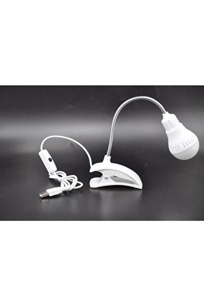 Genel Markalar Mandallı Led Masa Lambası Bükülebilir Ders Çalışma Işığı Lamba...