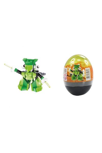 Farbu Oyuncak Wange Zeno Toys 77 قطعة مكعبات بناء هيلم الوحش 6206