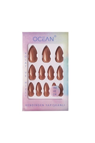 Ocean Tak Ve Çık Kendinden Yapışkanlı Takma Tırnak