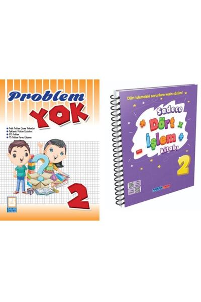 Salan Yayınları Salan Okul 2. Sınıf Problem Yok + Dört Işlem Set