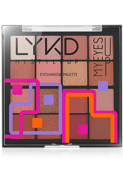 lykd 570 Model 16-Piece Flirty Babe Eyeshadow Palette