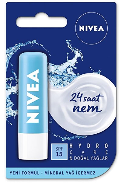 NIVEA Hydro Care Dudak Bakım Kremi 4,8g