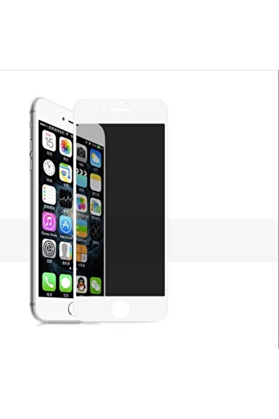zore iPhone 6 Compatible Kor Privacy Glass Screen Protector White