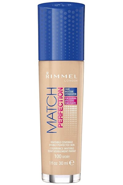 RIMMEL LONDON Match Perfection Fondöten 100 Ivory
