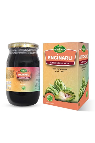 Mindivan Enginarlı Karışık Bitkisel Bitkisel Bal Karışımı 350 G