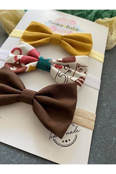 Miniko Butik Children's Bow Tie Set of 3