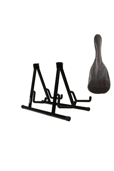 Presto Double Guitar Stand - Stand and Acoustic Case