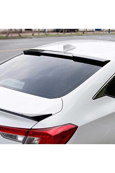 OLED GARAJ Honda Accord İçin Uyumlu  Cam Üstü Spoiler Piano Black 2018+