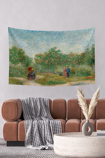 Vagonik Covor de perete pentru gradina cuplurilor Van Gogh 140 X 100 Cm-70x100 Cm