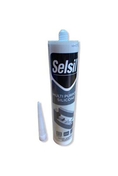 Selsil Silikon Genel Amaçlı Su Gecırmez Cam Metal Icın Sefaf Cok Amaclı Kalıtelı