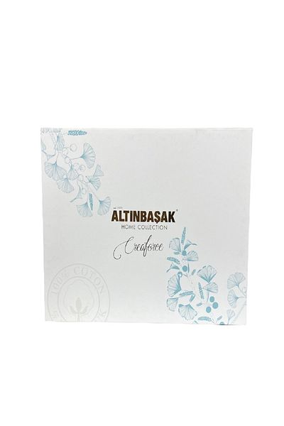 ALTINBAŞAK HOME COLLECTİON Σετ Παπλωματοθήκη από βαμβακερό Ranforce Single Box