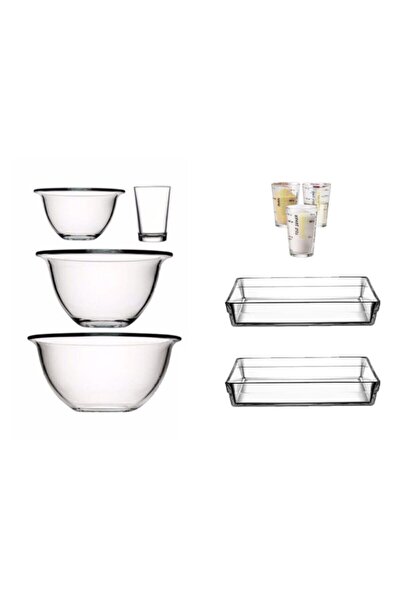 Paşabahçe طقم إعداد أردا تركمان 9 قطع Fma05209 Fma05289 Fma04348 Fma05050