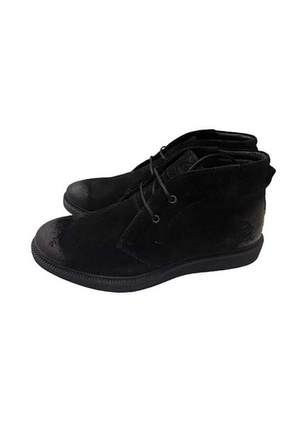 SailLakers Μαύρα Suede Ανδρικά Μποτάκια 102-3531