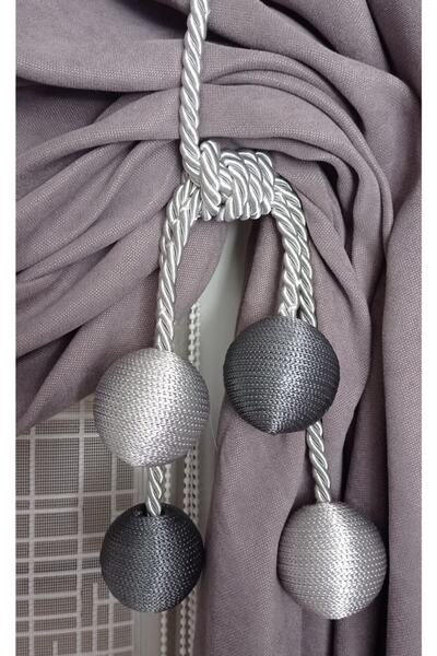 serART Cortina de fundal Cherry cu 4 bile Cortina de tavan cu șireturi Cortin...