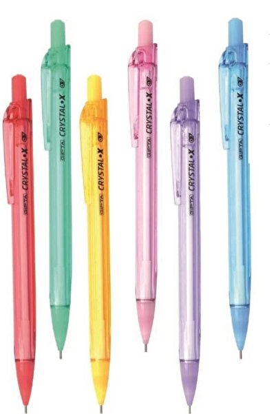 Gıpta Kurşun Kalem Seti 0.7 Uçlu 6 Renk 6 Adet