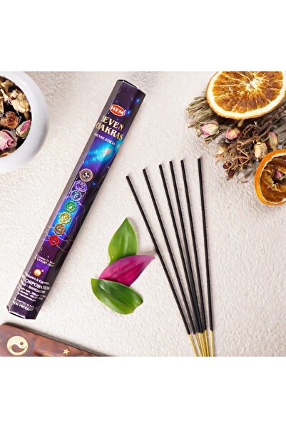 Hem Seven Chakras Çubuk Tütsü 20'li