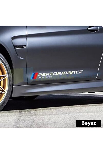 yılmazetic Bmw M Performance Limited Edition Kapı Altı Oto Sticker Etiket Yap...